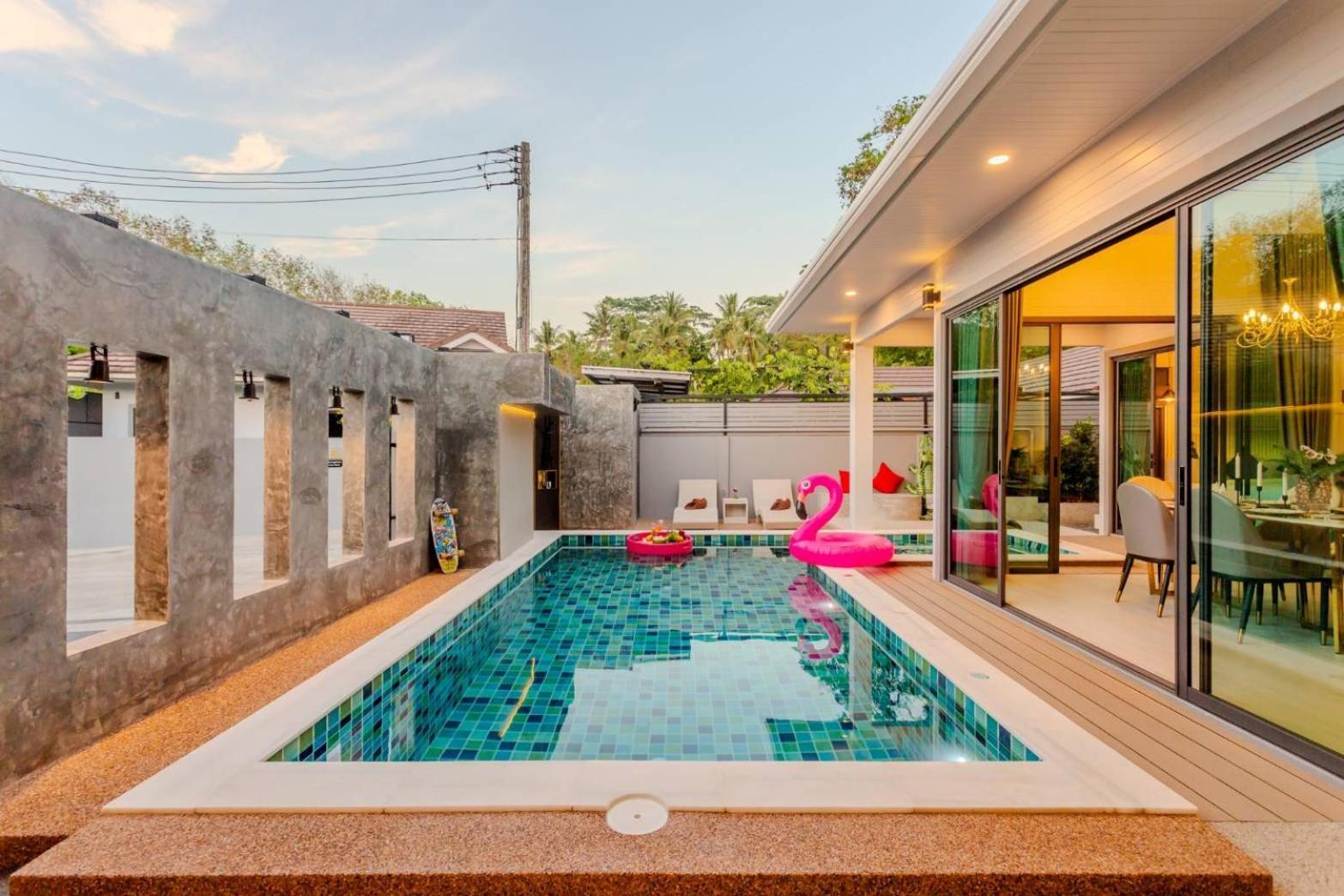 Nut & Non Pool Villa By Duangtham Ban Khlong Haeng المظهر الخارجي الصورة